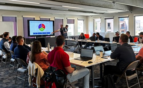 Leaders from across the network participating in an Astra CI Bootcamp session.